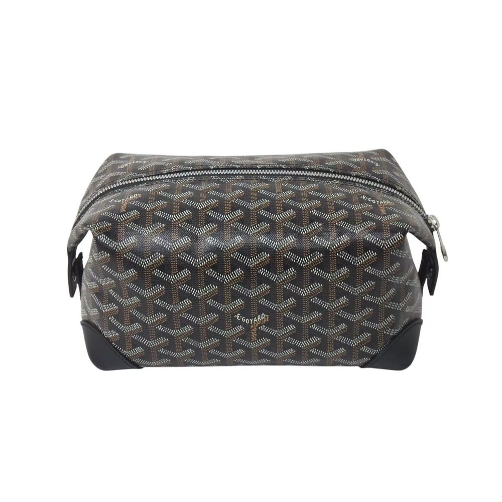 GOYARD BOEING pouch clutch bag Shoulder black